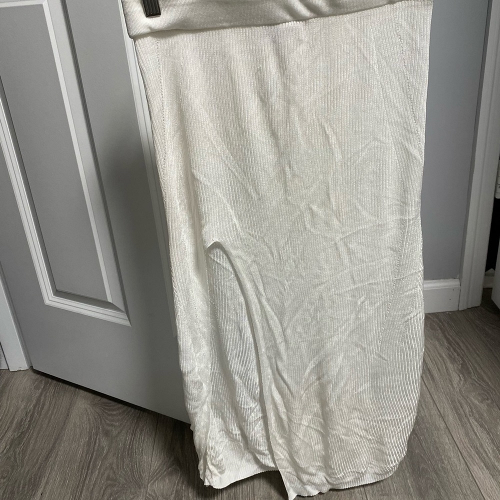 House of cb white see thru skirt